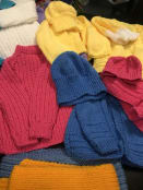 Selection of knitted items